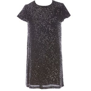 GB Girls Black Sequin Dress